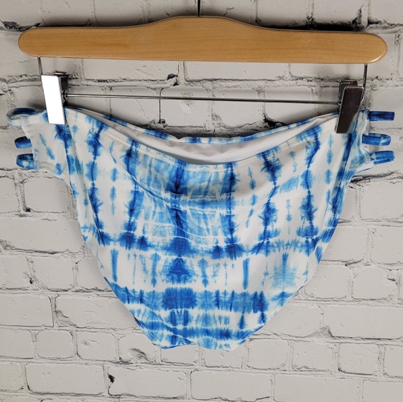 MAREE MAREE | strappy sides tie-dye bikini swim bottoms - Picture 2 of 6